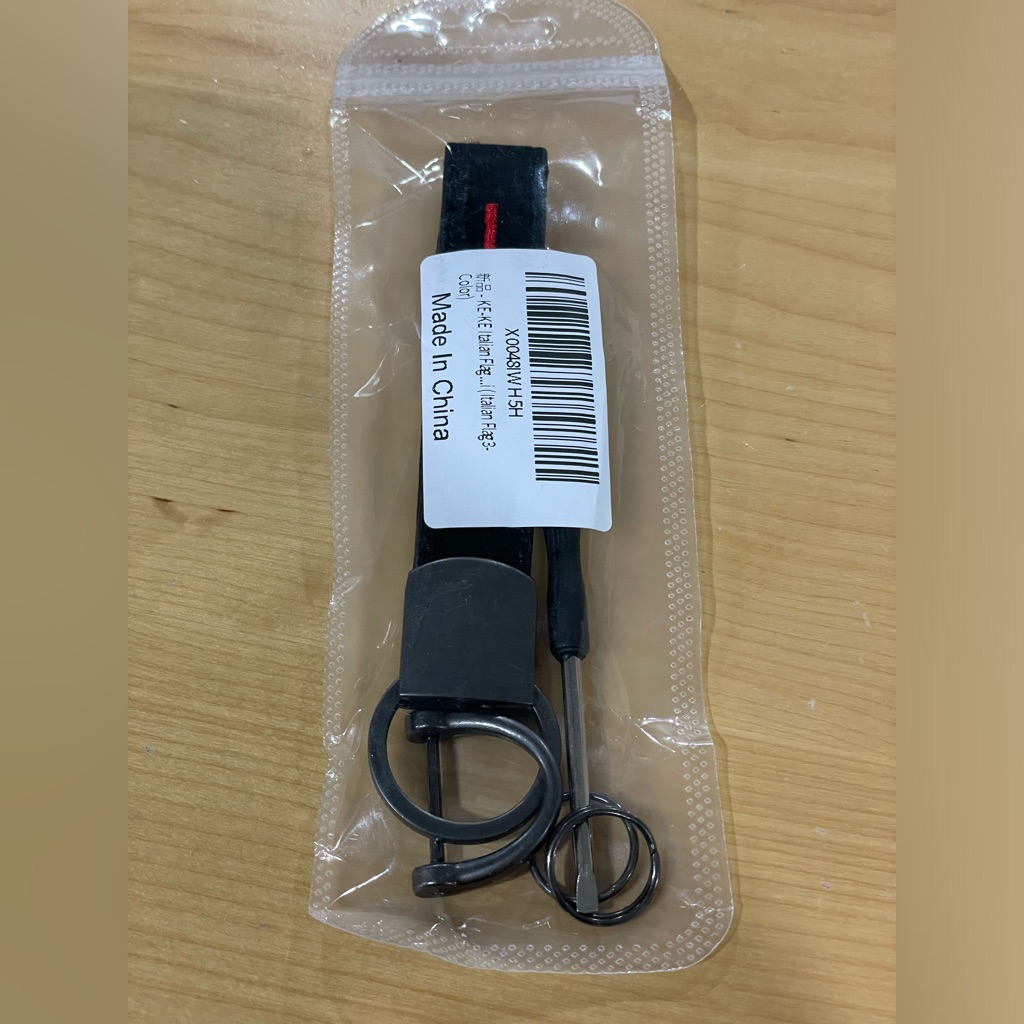 Brand New Italy Car Keychain